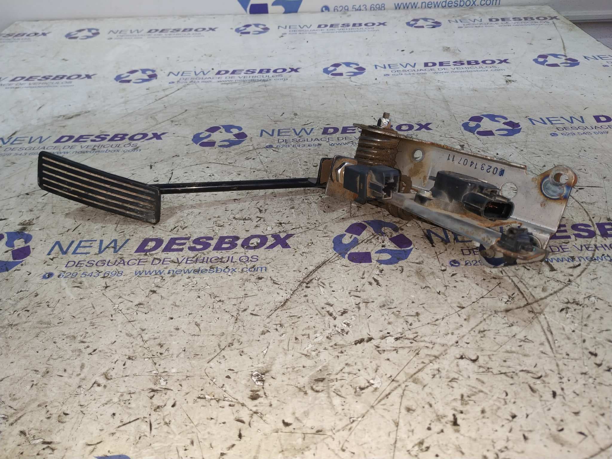 Recambio de POTENCIOMETRO PEDAL para FORD RANGER (ES) 2.5 TDCi CAT WL referencia OEM IAM CB0541 AC0 - NARANJA