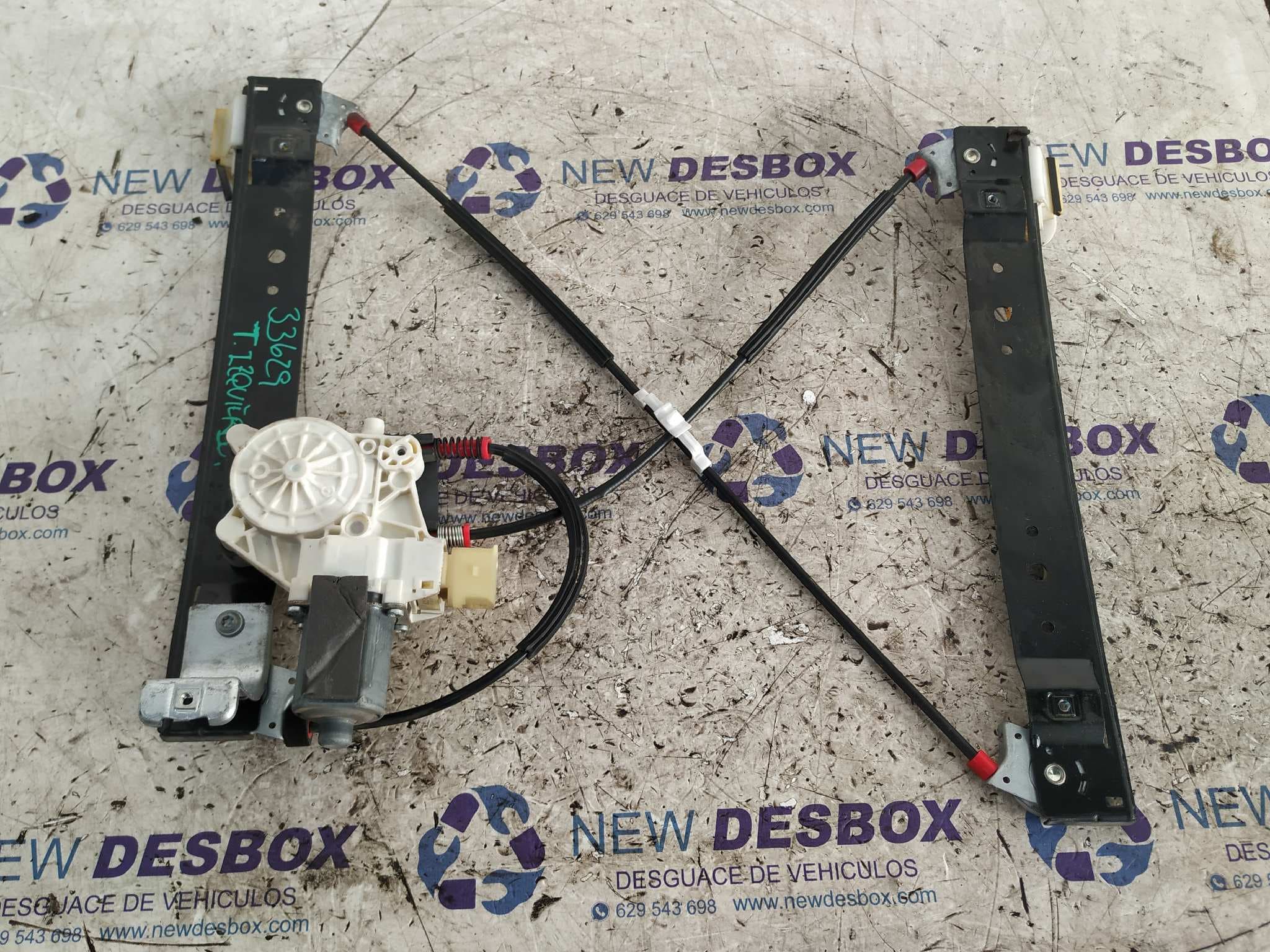 Recambio de ELEVALUNAS TRASERO IZQUIERDO para FORD S-MAX (CA1) QXWB referencia OEM IAM 6M21U27001BL - GRIS