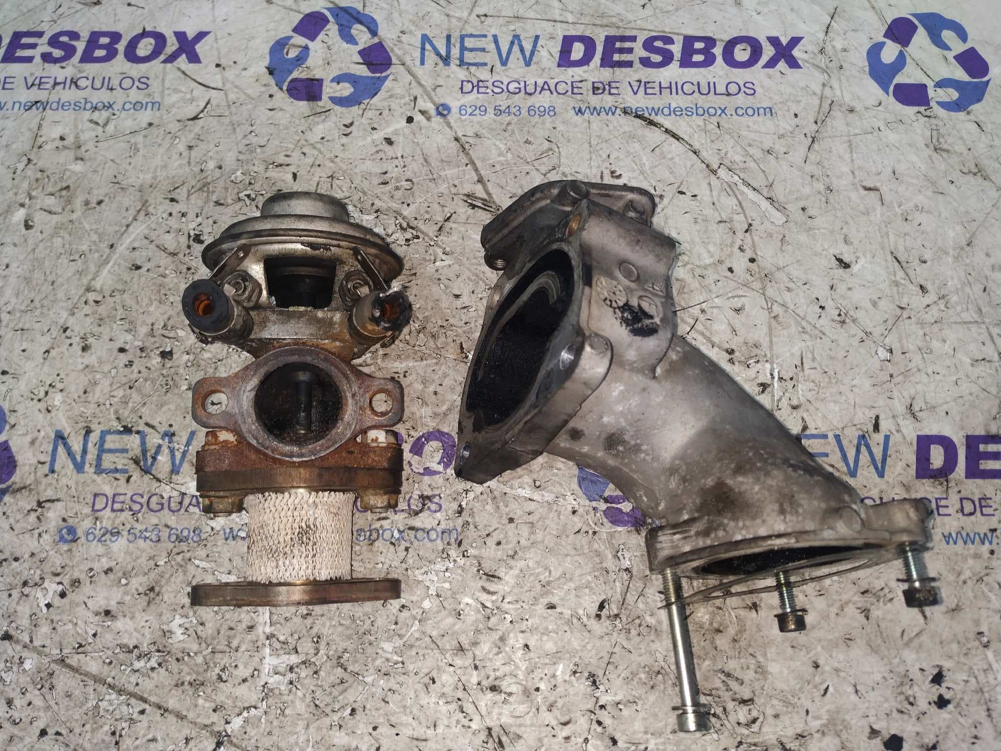 Recambio de VALVULA EGR para FIAT DUCATO CAJA CERRADO 30 (06.2006=>) 2.2 JTD CAT F1AE0481D referencia OEM IAM F1AE0481D - BLANCO