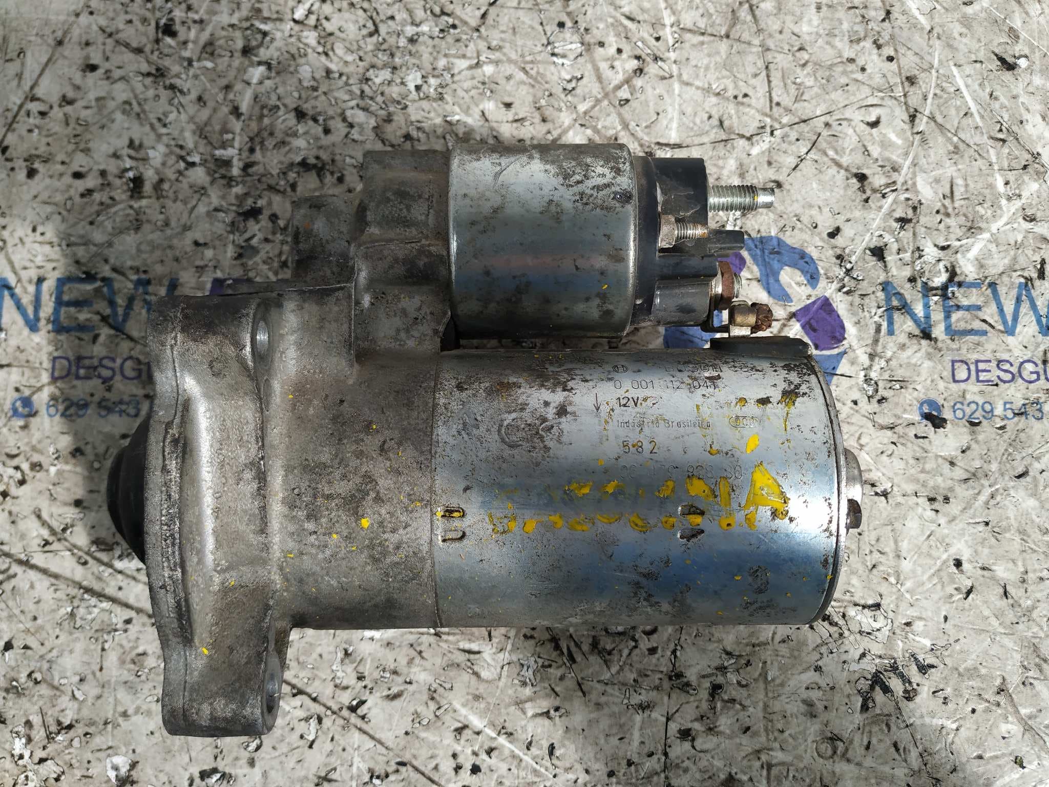 Recambio de MOTOR ARRANQUE para CITROEN C4 BERLINA KFU referencia OEM IAM 9647982880