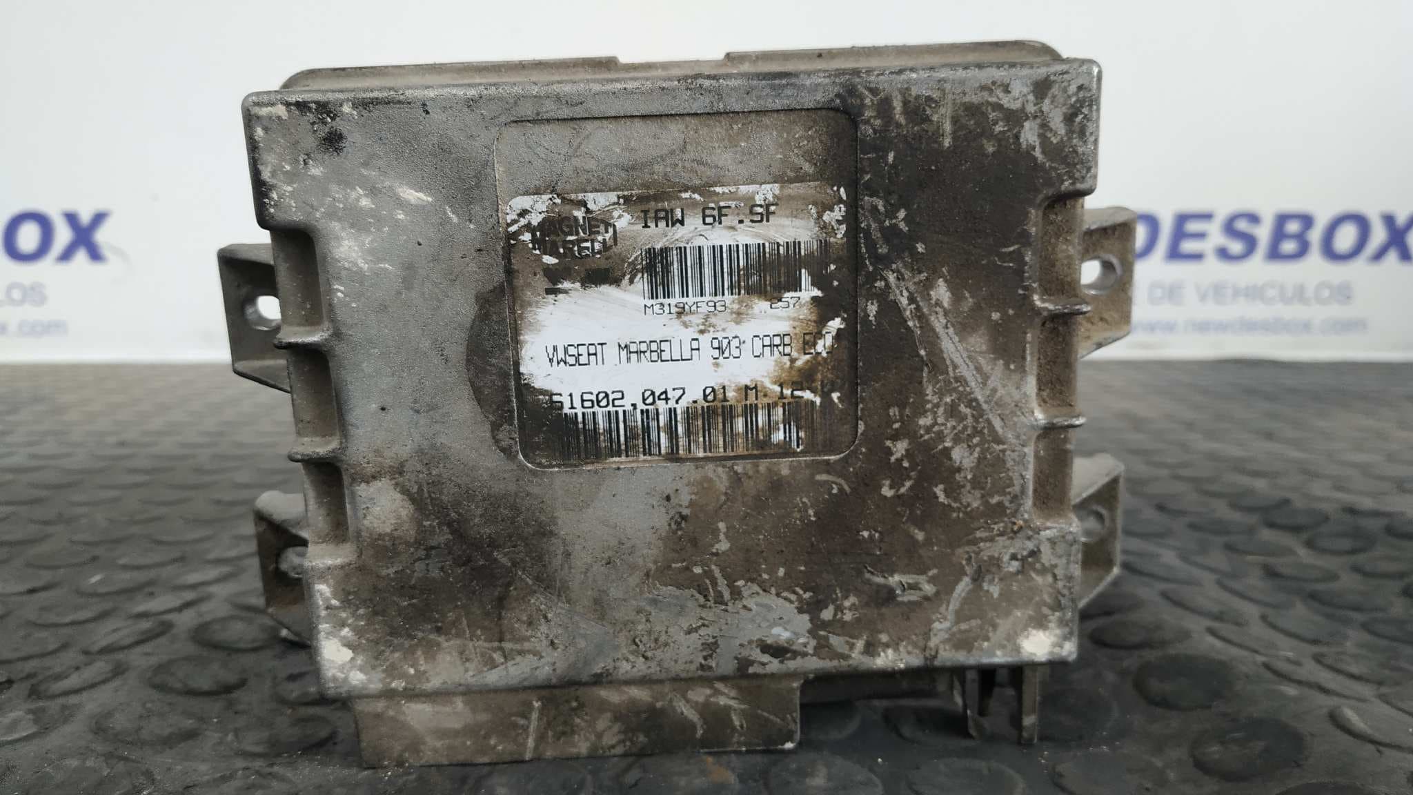 Recambio de CENTRALITA MOTOR UCE para SEAT MARBELLA 0.9 08NCB referencia OEM IAM 6160204701