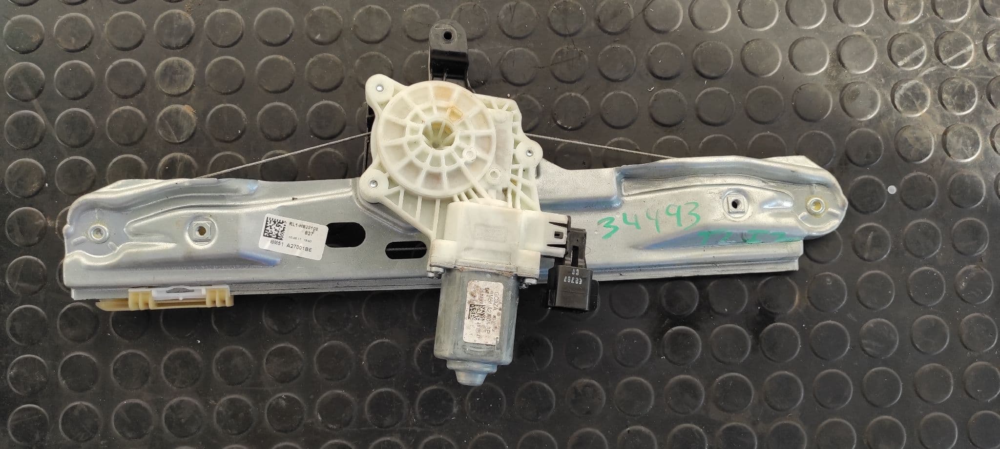 Recambio de ELEVALUNAS TRASERO IZQUIERDO para FORD FOCUS TURN. XWDD referencia OEM IAM BM51A27001BE - AZUL