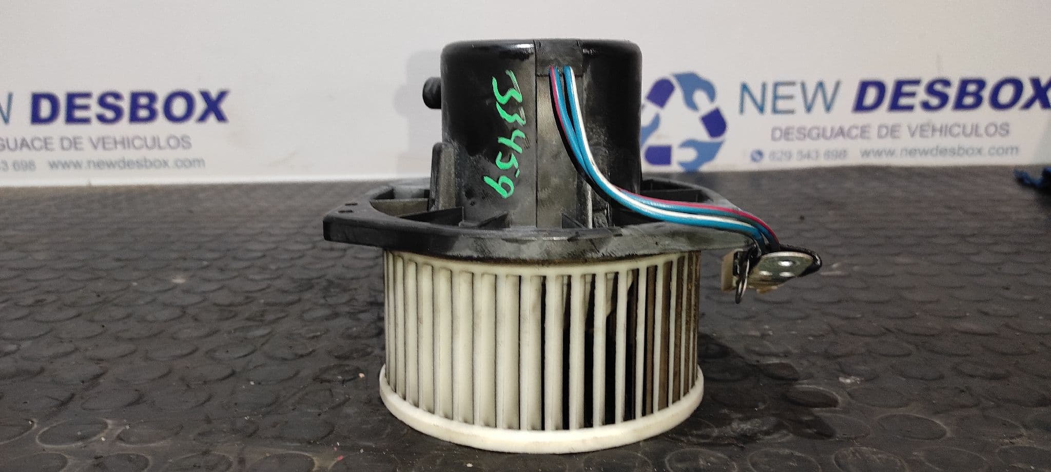 Recambio de MOTOR CALEFACCION para NISSAN TERRANO/TERRANO.II (R20) TD27E referencia OEM IAM - VERDE
