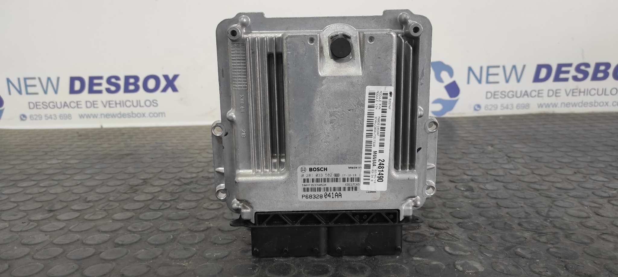 Recambio de CENTRALITA MOTOR UCE para JEEP COMPASS II 55260384 referencia OEM IAM P68328041AA - GRANATE