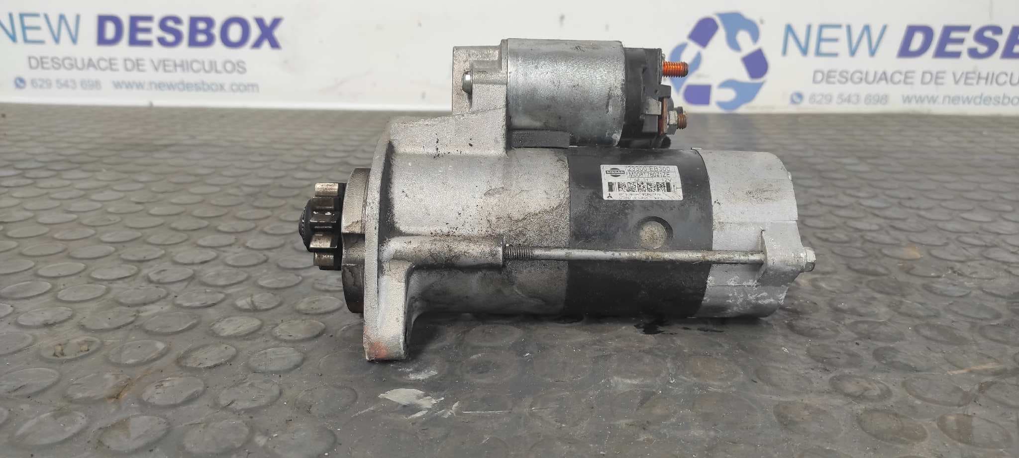 Recambio de MOTOR ARRANQUE para NISSAN CABSTAR YD25 EURO 4 referencia OEM IAM 23300EB300 - BLANCO