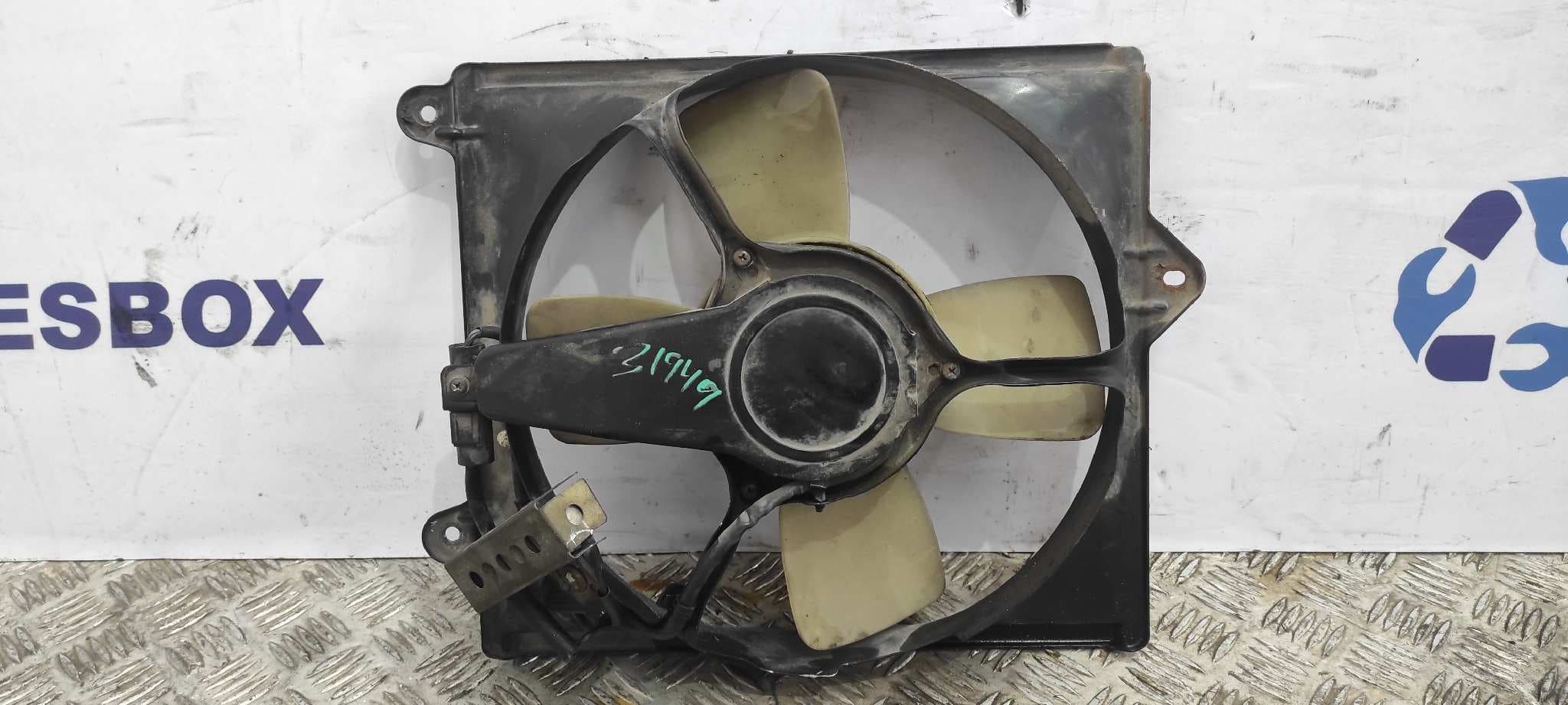 Recambio de ELECTROVENTILADOR para MITSUBISHI ECLIPSE (D20) 2.0 16V CAT 4G63DOHC16V referencia OEM IAM DENSO - ROJO