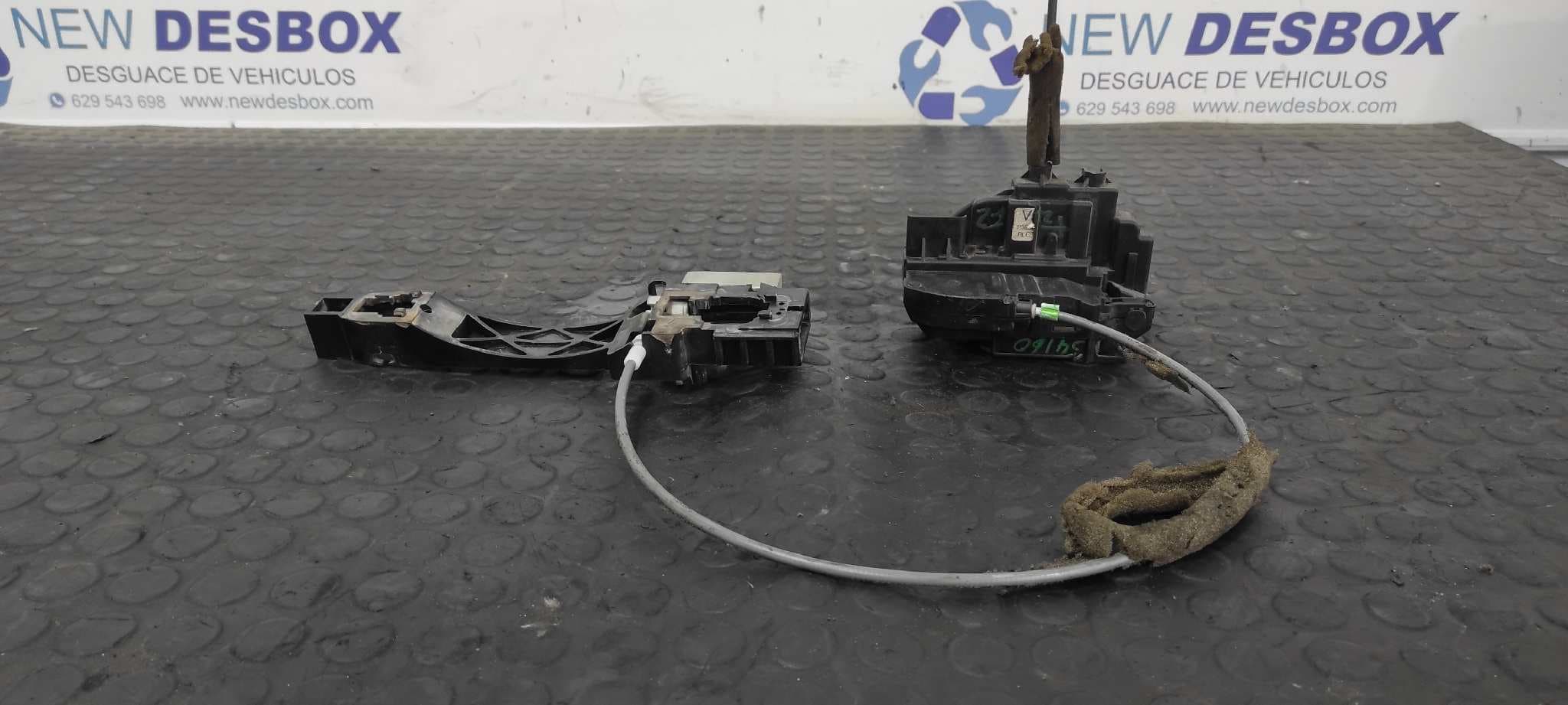 Recambio de CERRADURA PUERTA TRASERA IZQUIERDA para NISSAN QASHQAI (J10) M9R referencia OEM IAM P32L - NEGRO