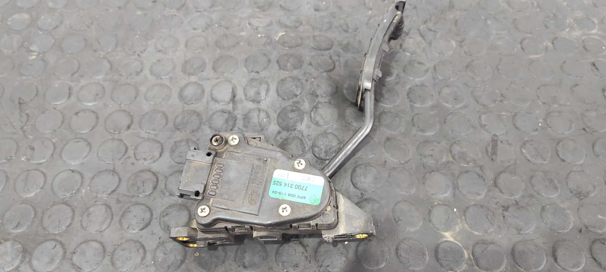 Recambio de POTENCIOMETRO PEDAL para RENAULT MASTER DOBLE CABINE, CAJA ABIERTA/CHASIS Chasis Batalla 3578 mm G9T C7 referencia OEM IAM 7700314525 - BLANCO