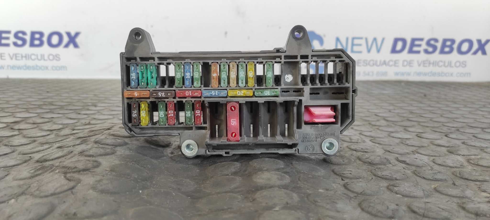 Recambio de CAJA RELES / FUSIBLES para BMW SERIE 7 (E65/E66) N73B60 referencia OEM IAM 6113690058301 - AZUL