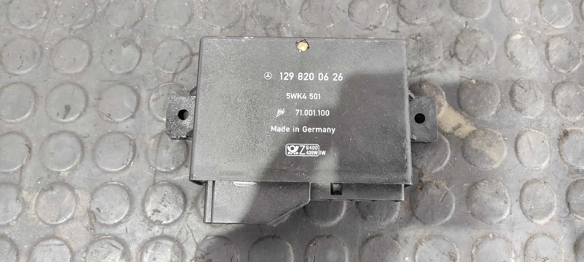 Recambio de MODULO ELECTRONICO para MERCEDES-BENZ CLASE SL (W129) 300 (129.061) 104981 referencia OEM IAM 1298200626 - GRIS