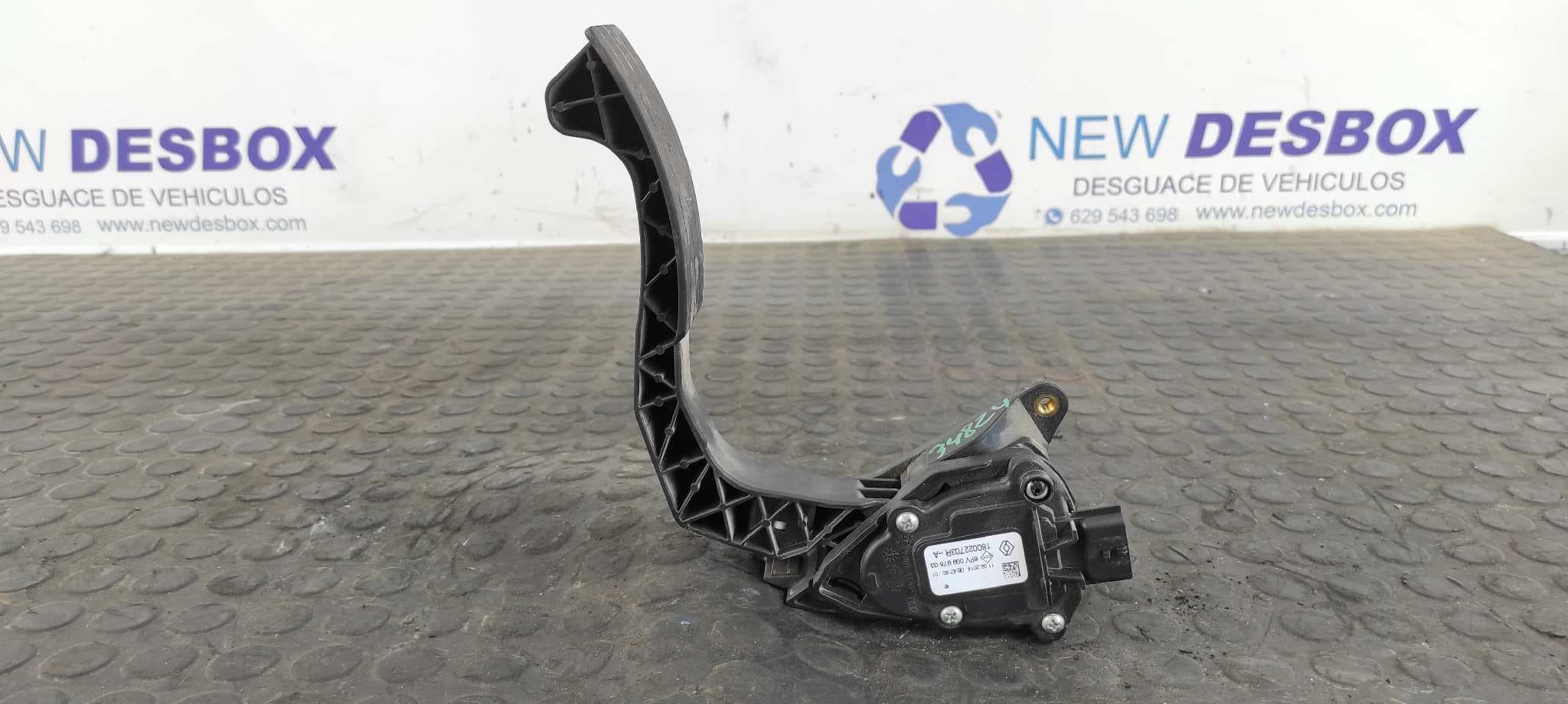Recambio de POTENCIOMETRO PEDAL para DACIA SANDERO K9K612 referencia OEM IAM 180022703R - AZUL