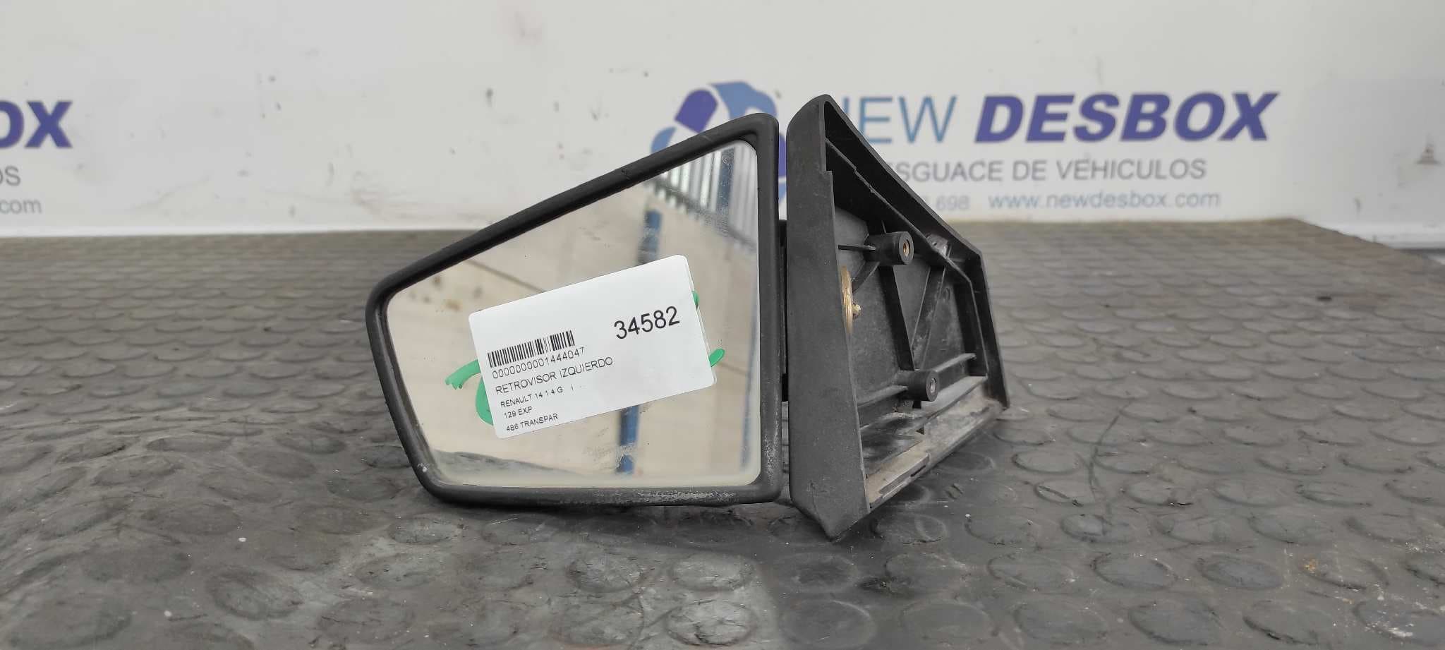 Recambio de RETROVISOR IZQUIERDO para RENAULT 14 1.4 G 129 EXP referencia OEM IAM 486 TRANSPAR - BLANCO