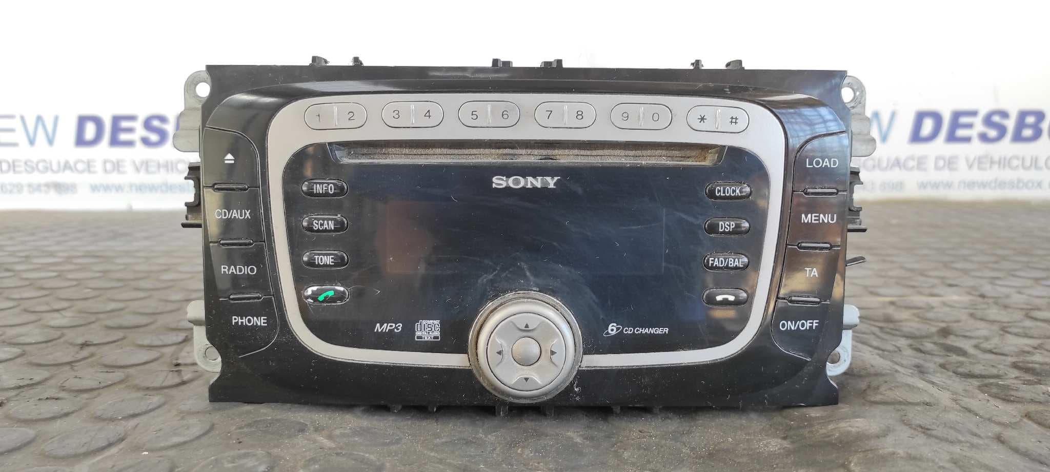 Recambio de SISTEMA AUDIO / RADIO CD para FORD S-MAX (CA1) QXWB referencia OEM IAM 7S7T18C939DD - BLANCO