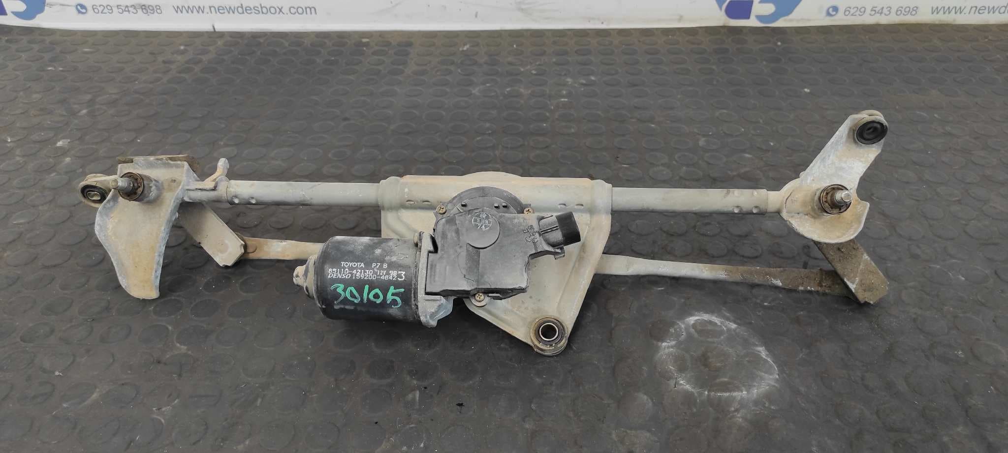 Recambio de MOTOR LIMPIA DELANTERO para TOYOTA RAV 4 (A2) 1ZZFE referencia OEM IAM 8511042130 - GRIS