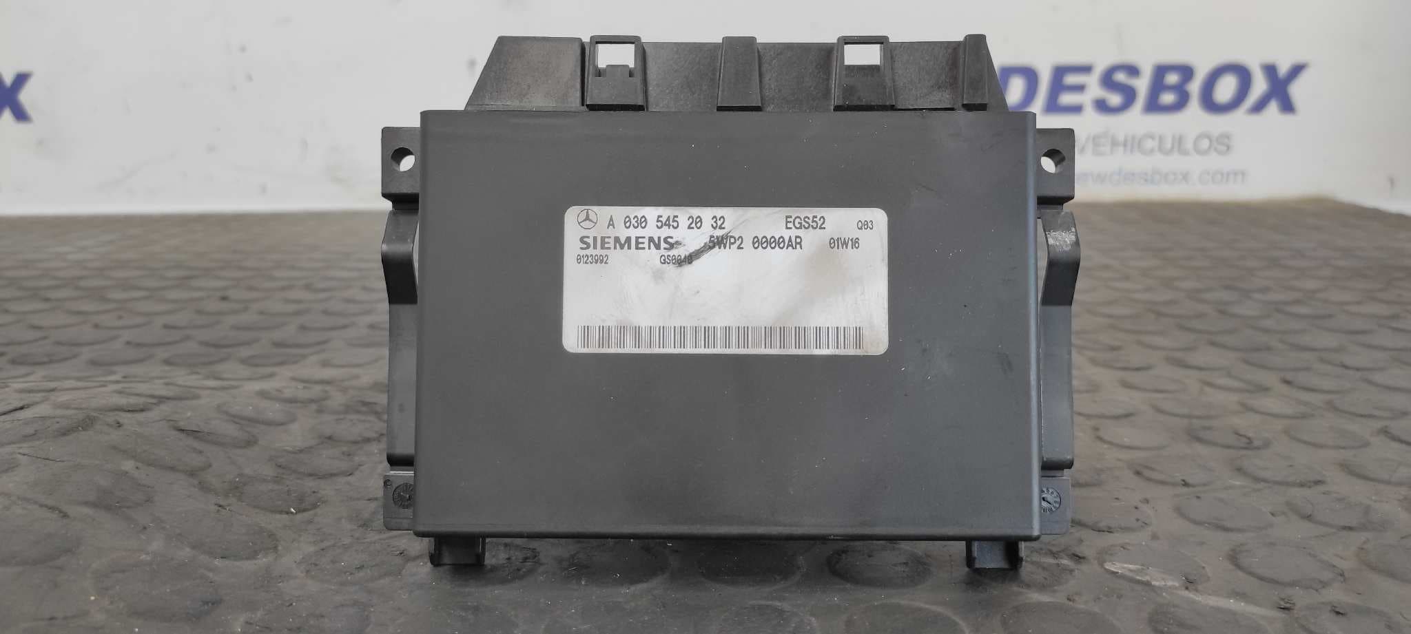 Recambio de CENTRALITA CAMBIO AUTOMATICO para MERCEDES-BENZ CLASE CL (W215) COUPE M113960 referencia OEM IAM A0305452032 - NEGRO