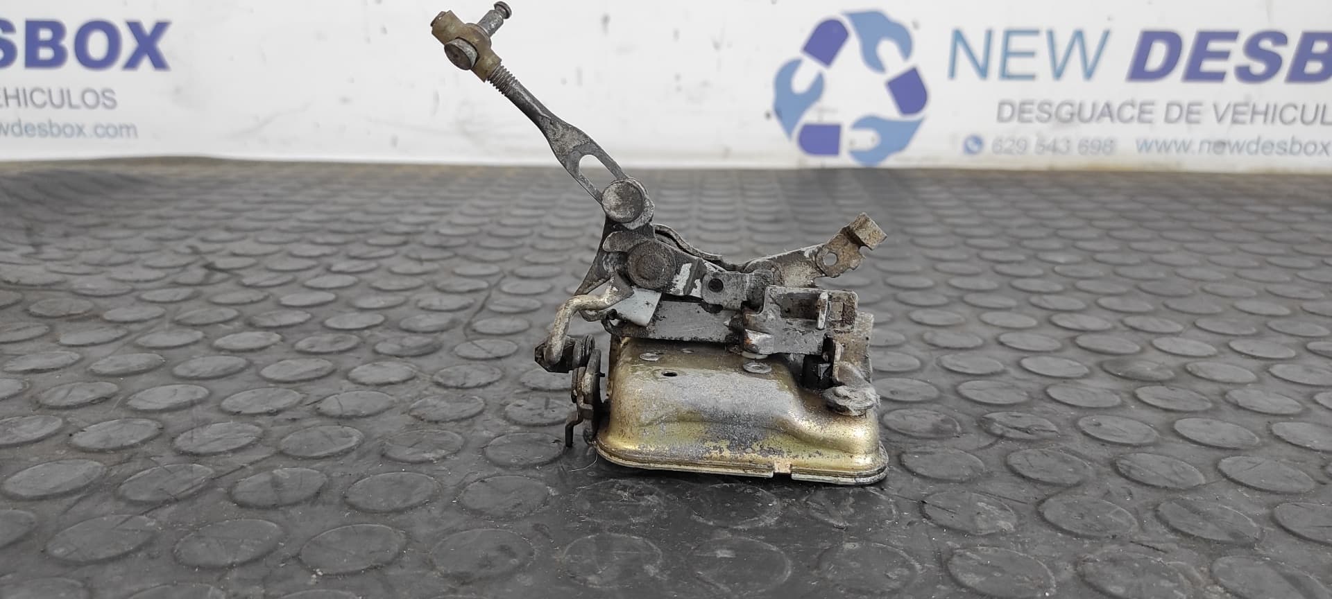 Recambio de CERRADURA PUERTA TRASERA IZQUIERDA para MITSUBISHI PAJERO 2.5 TD 4D56 referencia OEM IAM - AZUL