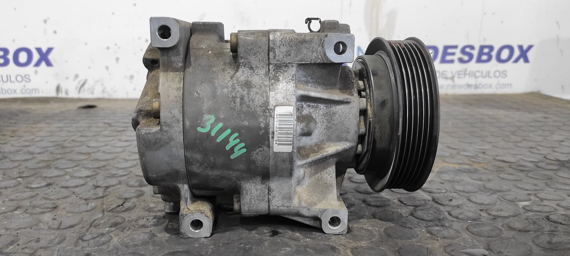 Recambio de COMPRESOR AIRE ACONDICIONADO para FIAT STRADA (278) 1.9 JTD 188A2000 referencia OEM IAM 4472607000 - BLANCO