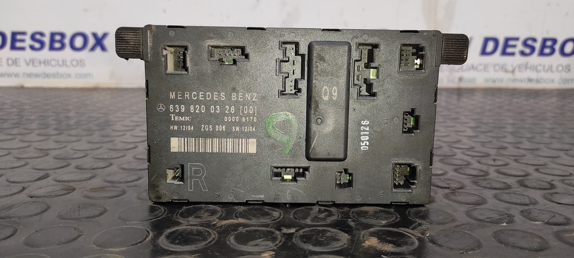 Recambio de CENTRALITA CIERRE para MERCEDES-BENZ VITO MIXTO 06.2003 -> 111 CDI Compacto (639.601) 646982 referencia OEM IAM - BLANCO