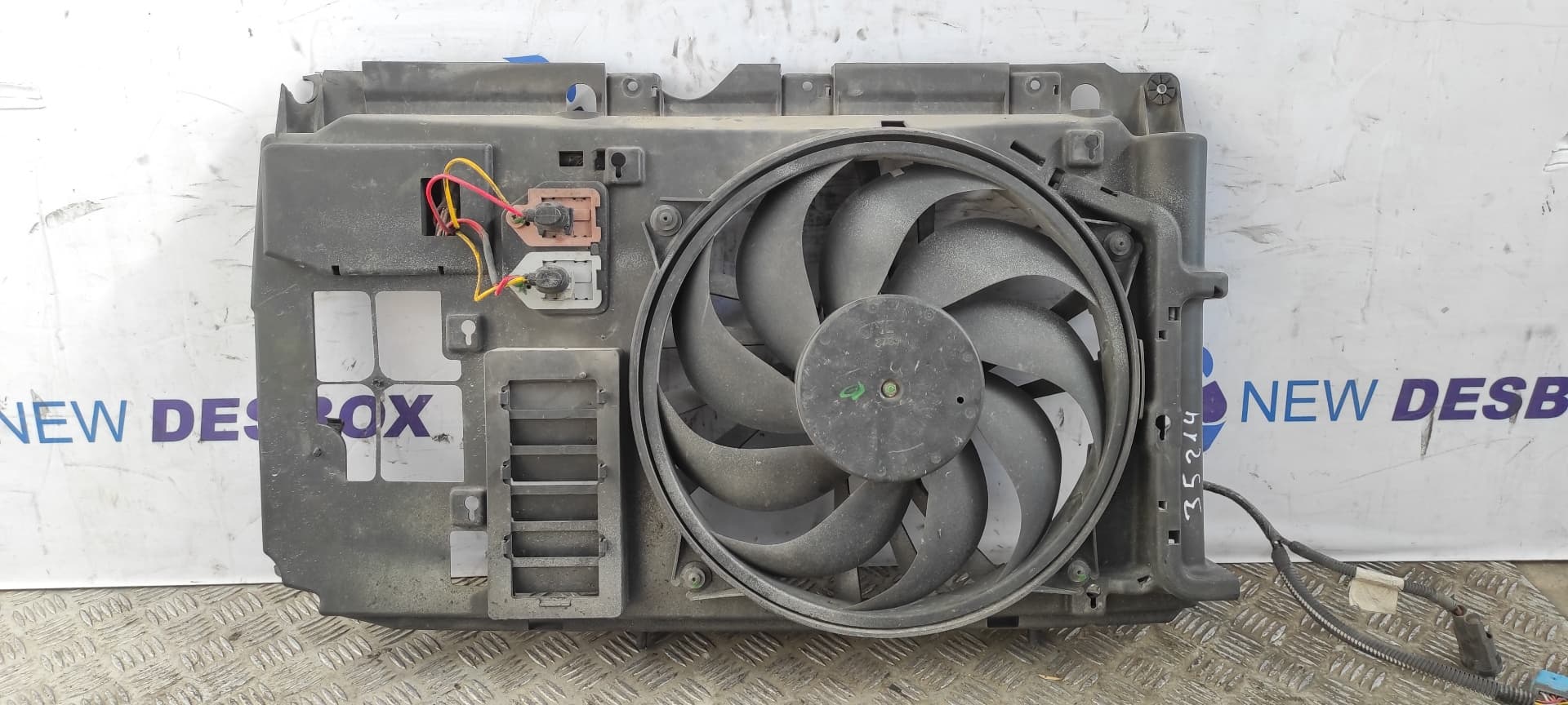 Recambio de ELECTROVENTILADOR para CITROEN XSARA BERLINA RHY referencia OEM IAM 963Z417080 - AZUL