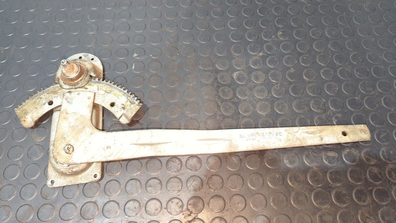 Recambio de ELEVALUNAS DELANTERO DERECHO para FORD TRANSIT, CAJA ABIERTA 86/92 Caja abierta FT 100 largo D4DA referencia OEM IAM 86VBV23200AC - BLANCO