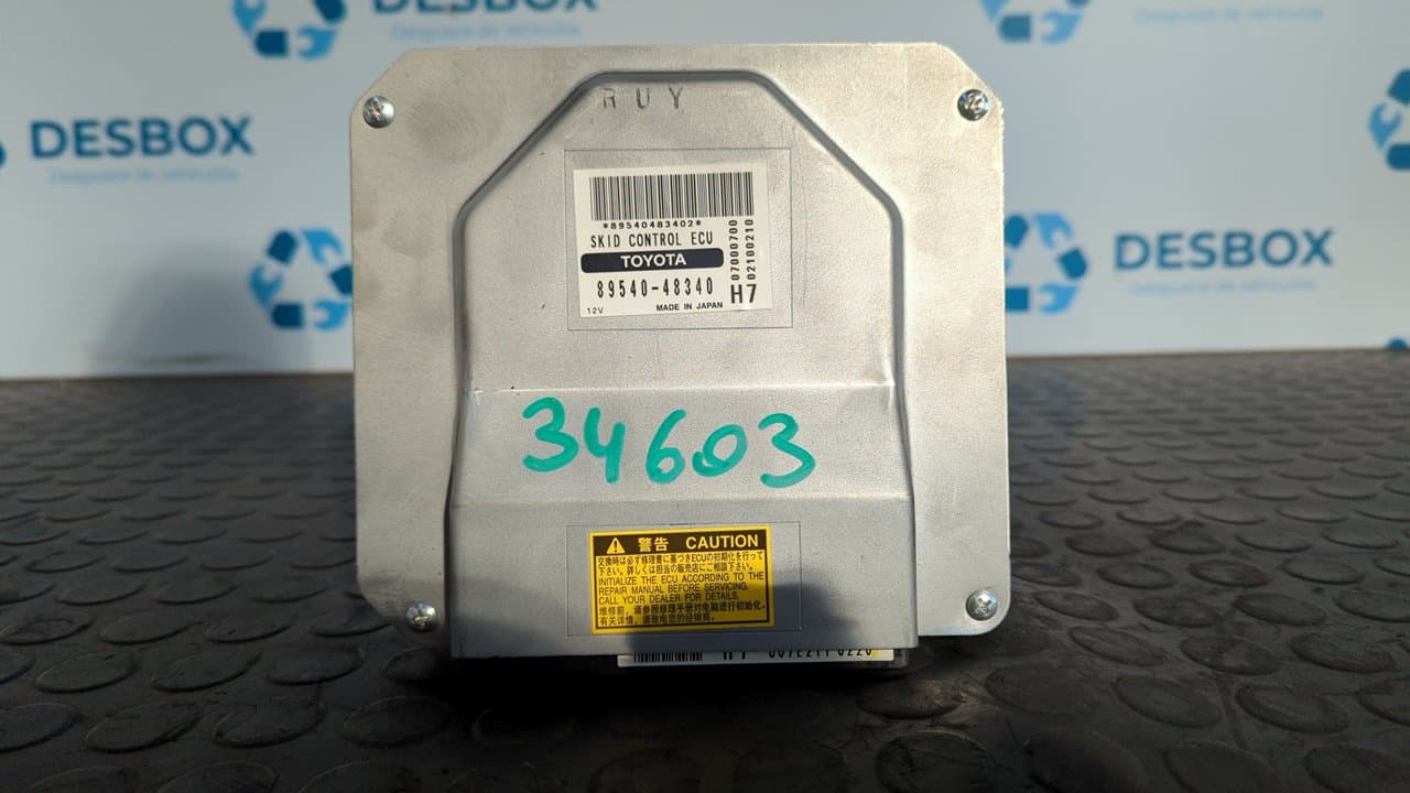 Recambio de CENTRALITA ABS para TOYOTA LEXUS RX 1MZ-FE referencia OEM IAM 8954048340 - VERDE OSCURO