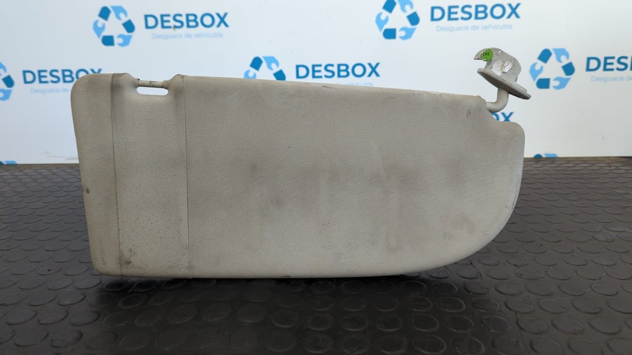 Recambio de PARASOL DERECHO para VOLKSWAGEN CADDY KA/KB (2K) BDJ referencia OEM IAM 2K0857552 - BLANCO