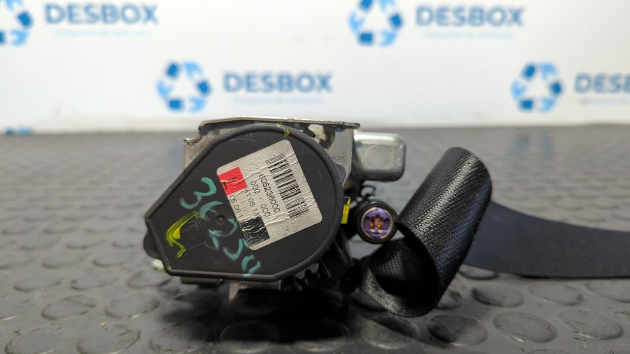 Recambio de CINTURON DELANTERO IZQUIERDO para FIAT GRANDE PUNTO (199) 199A2000 referencia OEM IAM 735364893 - GRIS