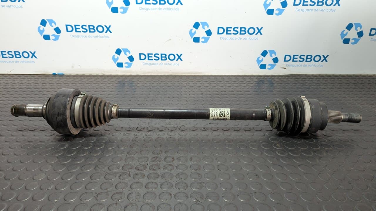 Recambio de TRANSMISION TRASERA DERECHA para MERCEDES-BENZ CLASE M (W164) OM642940 referencia OEM IAM A1643501210 - NEGRO