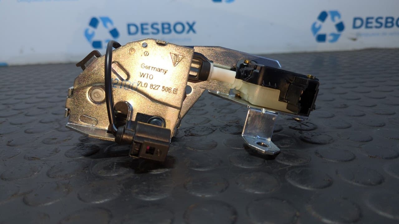 Recambio de CERRADURA MALETERO / PORTON para PORSCHE CAYENNE (TYP 9PA) Básico BFD referencia OEM IAM 7L0827506E - BLANCO