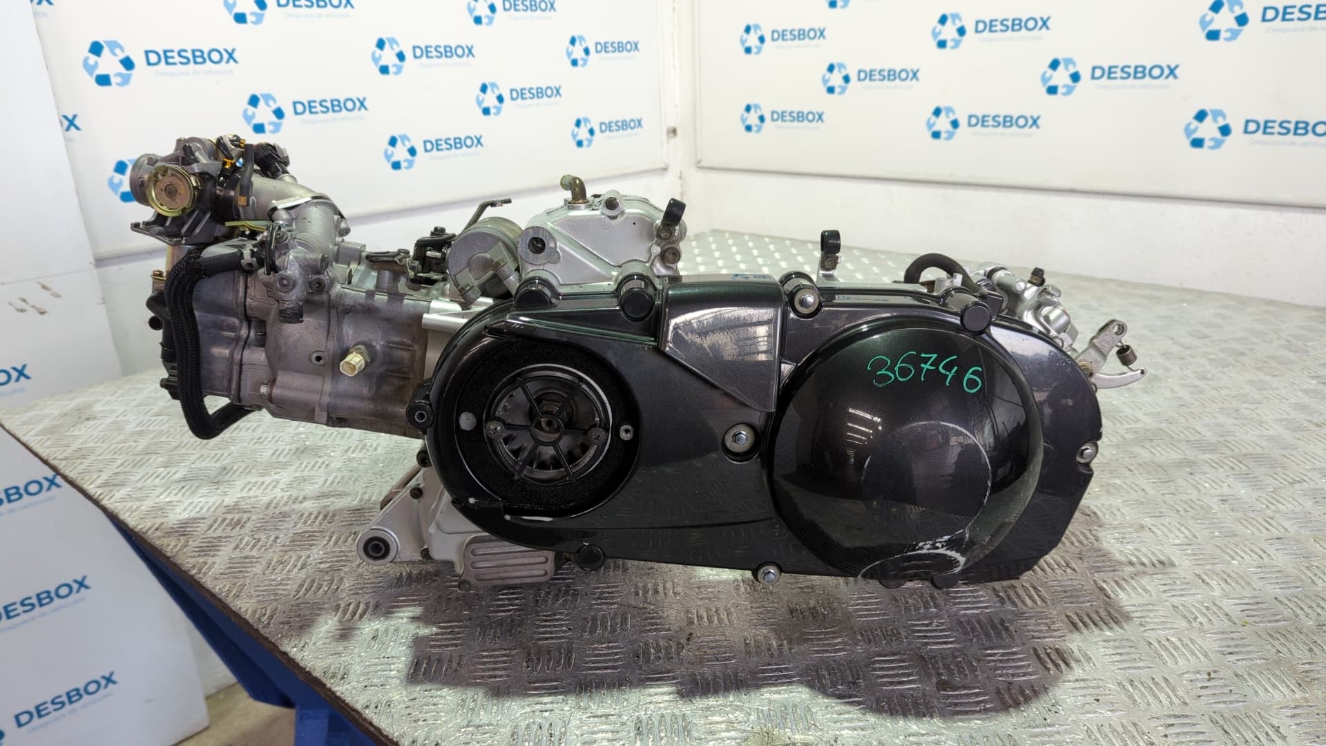 Recambio de MOTOR para SUZUKI AN 400 / BURGMAN K415 referencia OEM IAM K429 - AZUL
