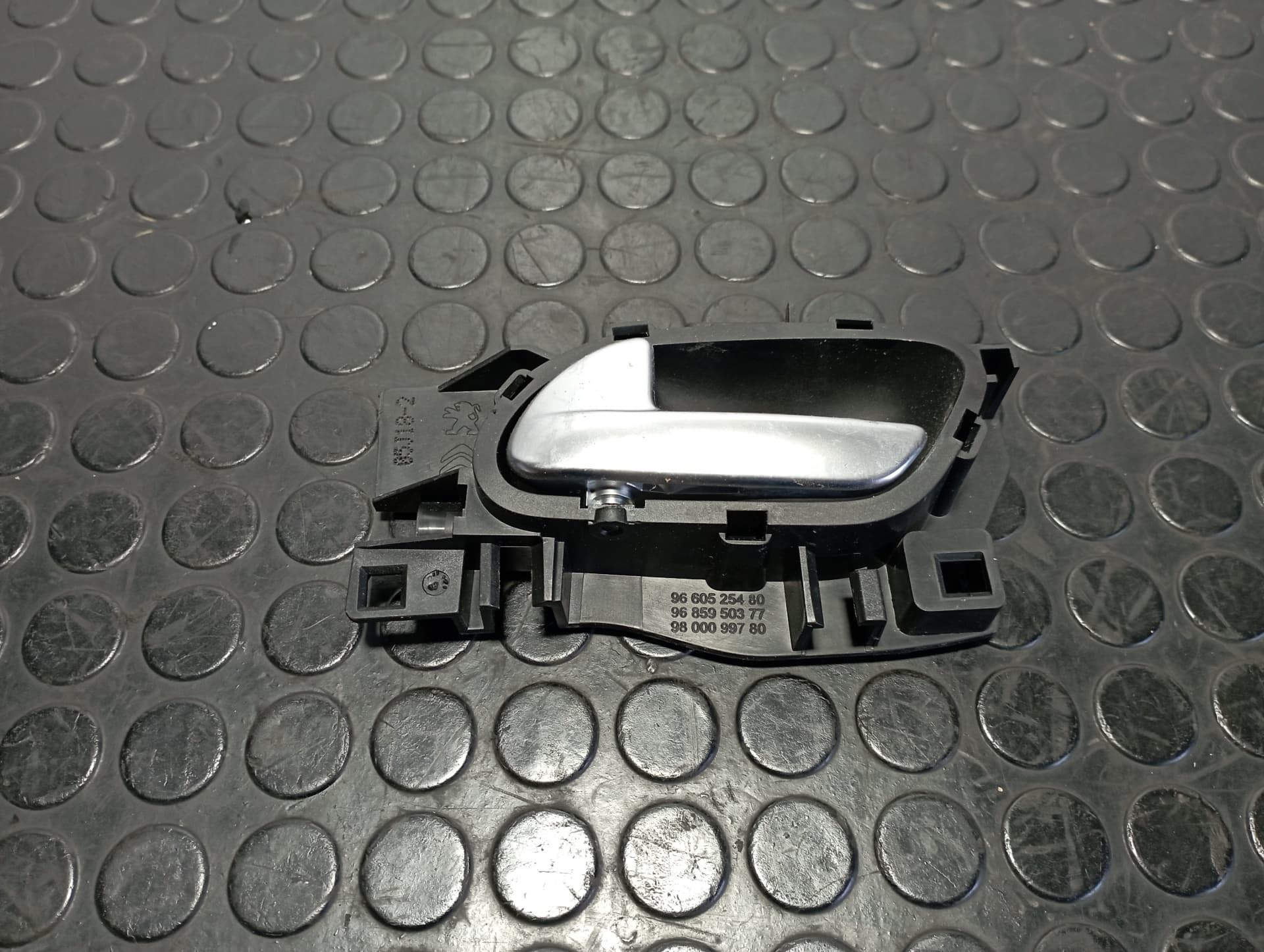 Recambio de MANETA INTERIOR TRASERA DERECHA para CITROEN GRAND C4 SPACETOURER B YH01 referencia OEM IAM 10693 - AZUL