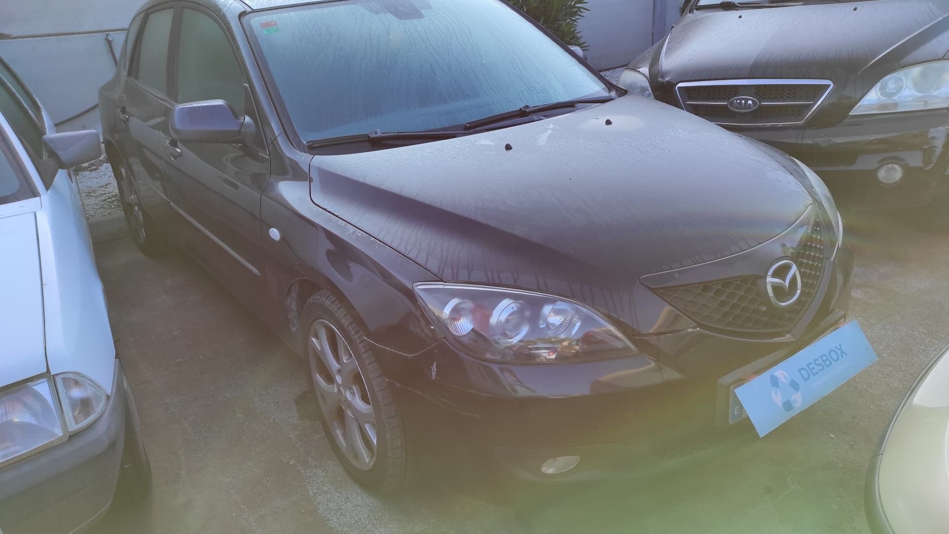 Recambio de ELEVALUNAS TRASERO DERECHO para MAZDA 3 BERLINA (BK) Y6 - NEGRO