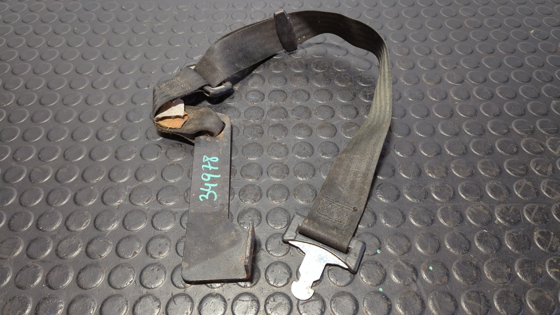 Recambio de CINTURON DELANTERO DERECHO para LAND ROVER DEFENDER 2.5 L 2.5L50 KW referencia OEM IAM MRC7746 - BLANCO