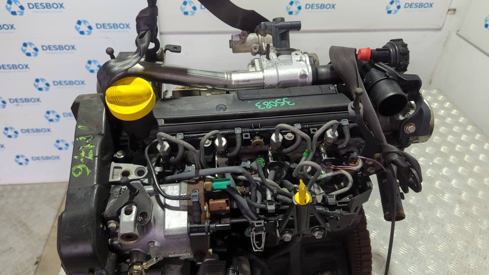 Recambio de MOTOR para RENAULT CLIO III K9KM768 referencia OEM IAM K9KM768 - NEGRO