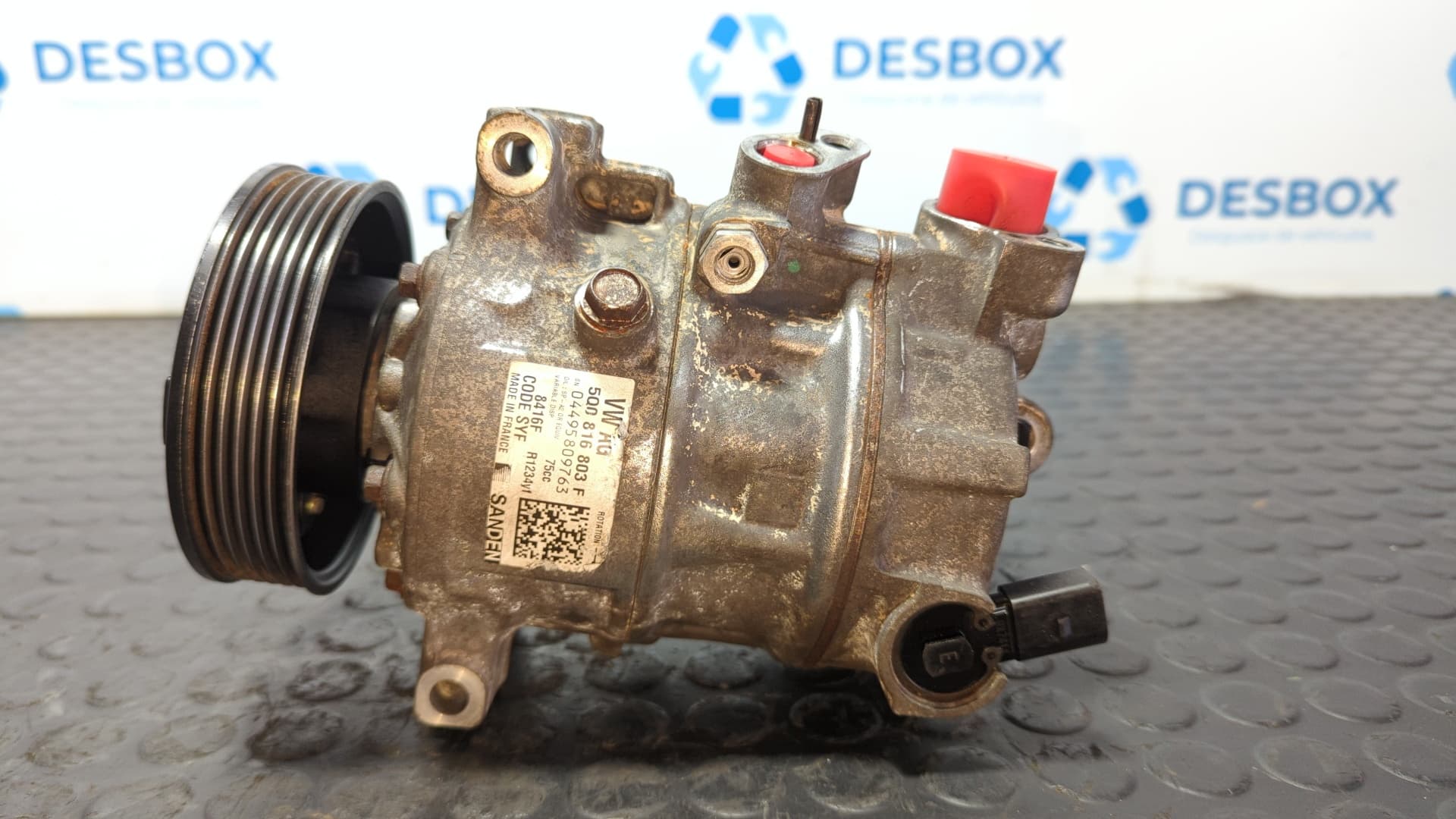 Recambio de COMPRESOR AIRE ACONDICIONADO para AUDI A1 SPORTBACK (8XF) CXMA referencia OEM IAM 5Q0816803F - GRIS