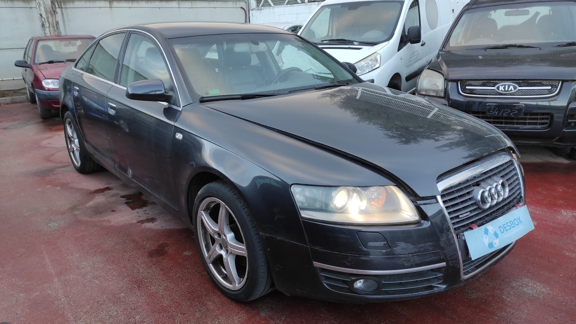 Recambio de CONDENSADOR / RADIADOR AIRE ACONDICIONADO para AUDI A6 BERLINA (4F2) 3.2 V6 AUK - NEGRO