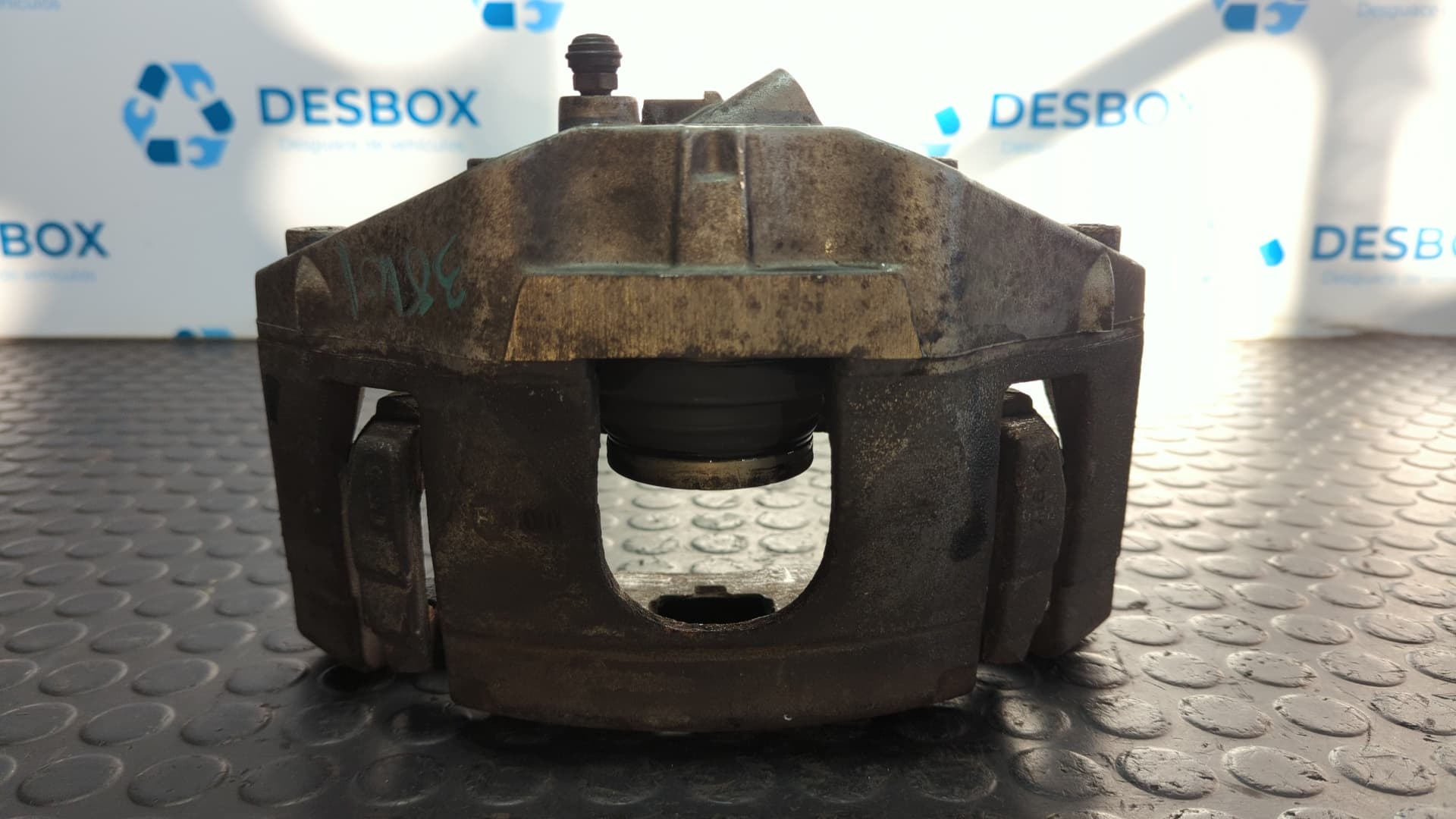 Recambio de PINZA DE FRENO DELANTERA IZQUIERDA para AUDI A4 CABRIO (8H) 3.0 TDI ASB referencia OEM IAM ATE 973 - AZUL
