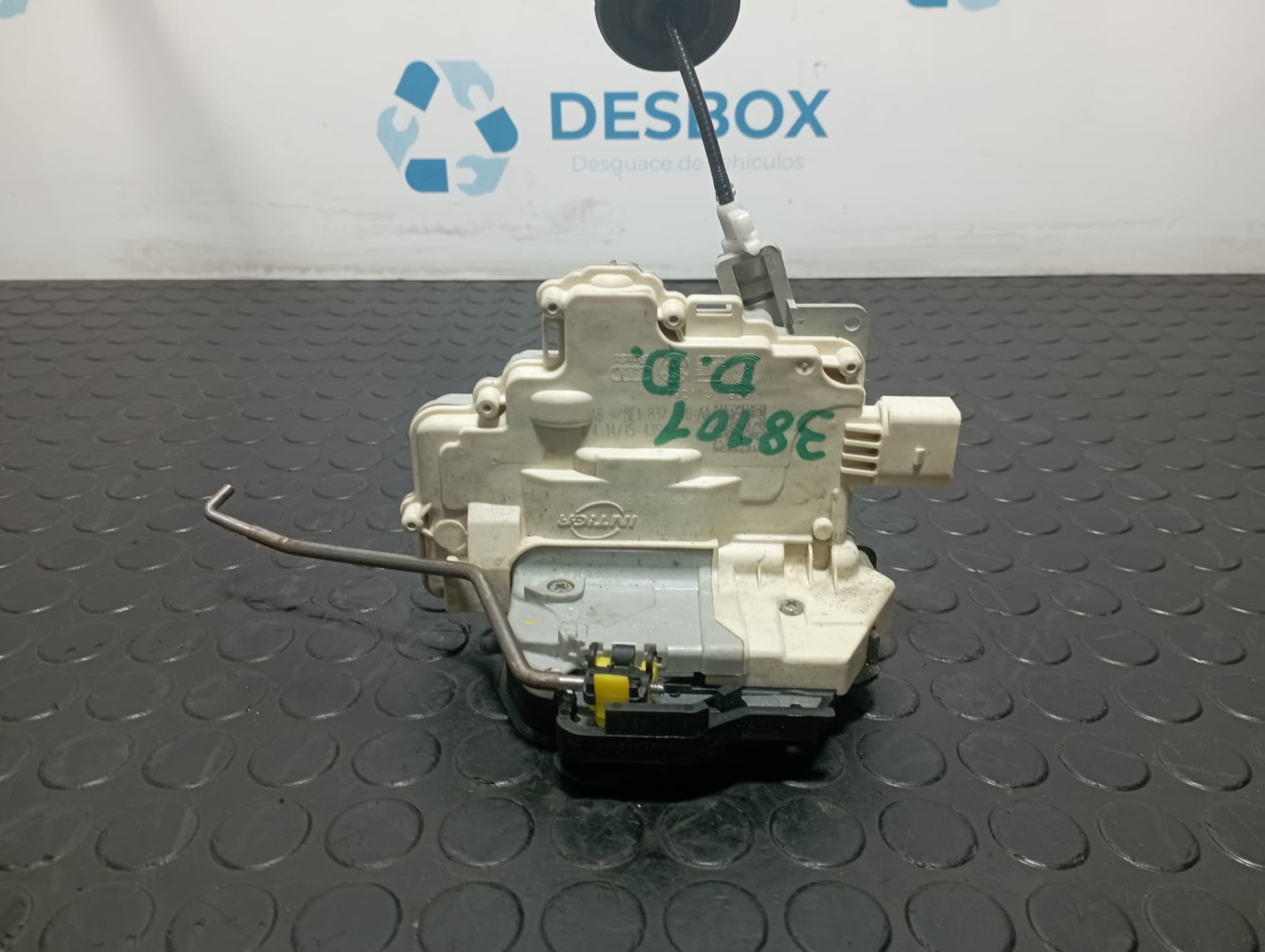 Recambio de CERRADURA PUERTA DELANTERA DERECHA para AUDI A4 CABRIO (8H) 3.0 TDI ASB referencia OEM IAM 8E1837016AA - AZUL