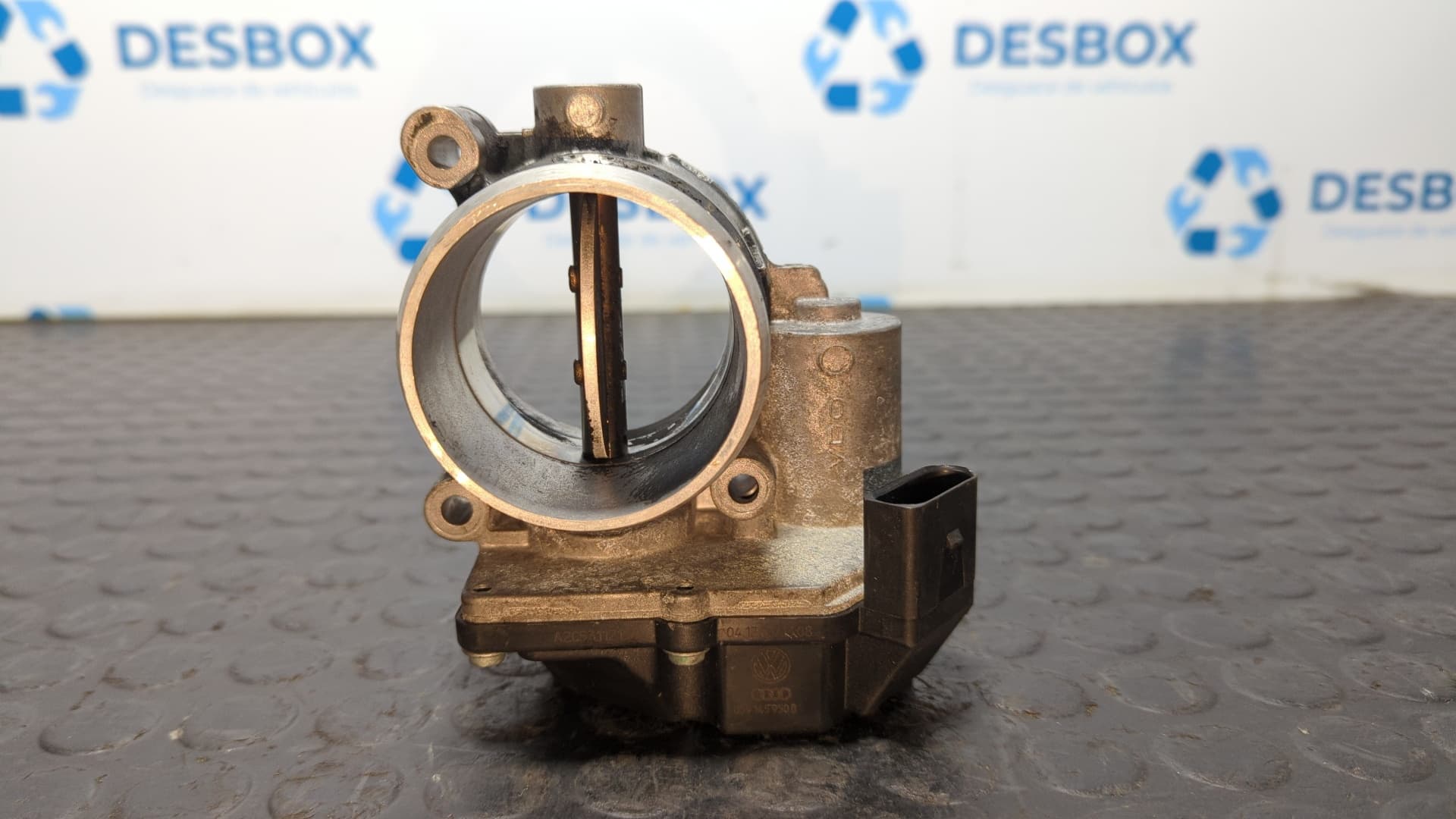 Recambio de CAJA MARIPOSA para AUDI A4 CABRIO (8H) 3.0 TDI ASB referencia OEM IAM 059145950B - AZUL