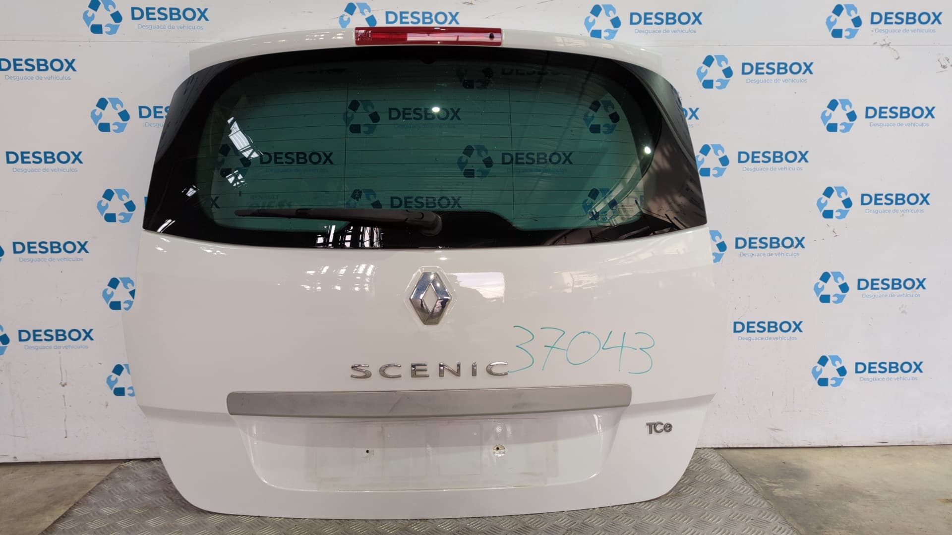 Recambio de PORTON TRASERO para RENAULT SCENIC III H5FA4 - BLANCO