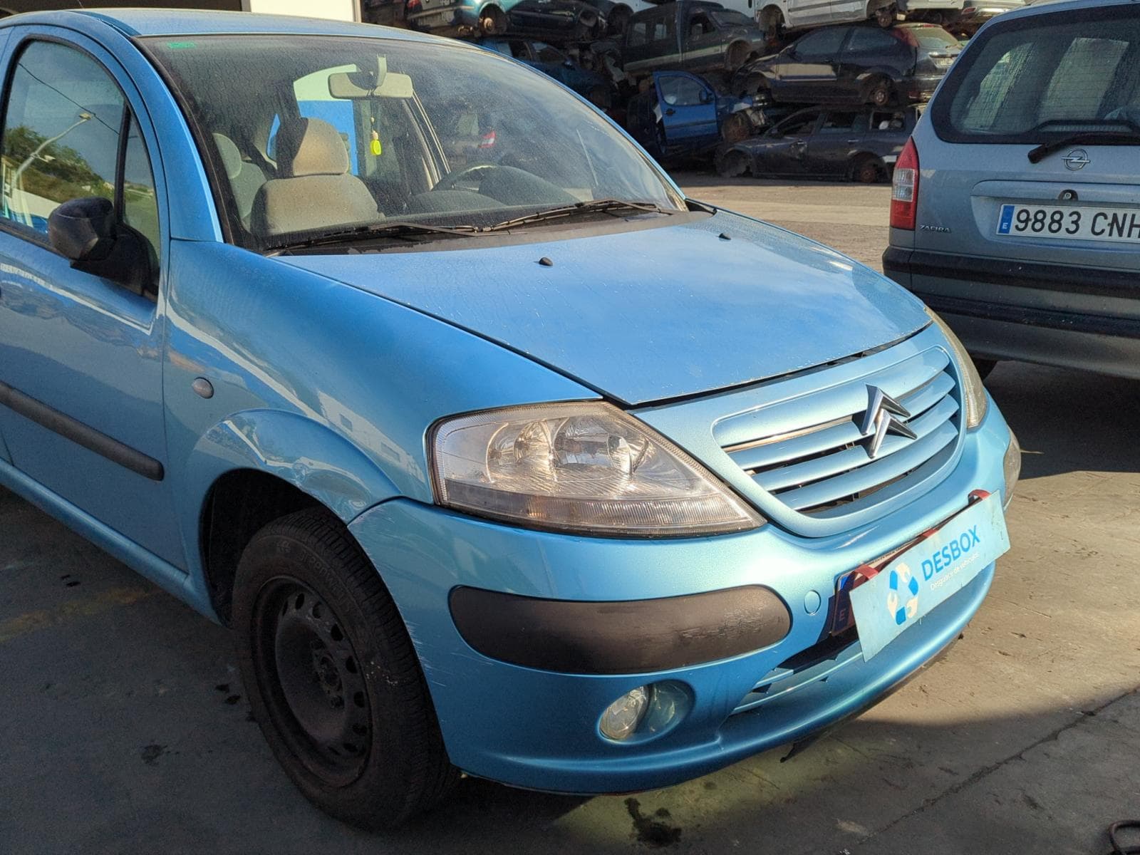 Recambio de PARAGOLPES DELANTERO para CITROEN C3 KFV - AZUL