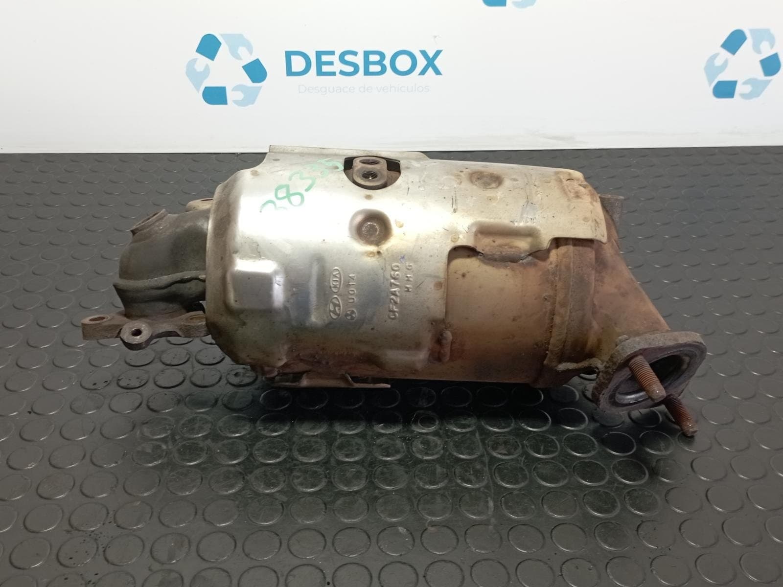 Recambio de CATALIZADOR para HYUNDAI IX35 D4FD referencia OEM IAM CF2A760 - AZUL
