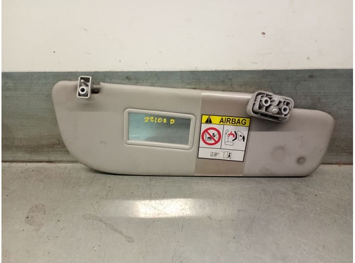 Recambio de parasol derecho para fiat doblo autobús (263_) 1.6 d multijet (263axp1b) referencia OEM IAM 735733824 735733824