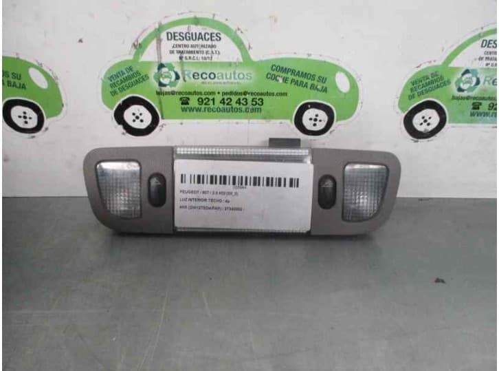 Recambio de luz interior para peugeot 607 (9d, 9u) 2.2 hdi referencia OEM IAM 37340002 5944