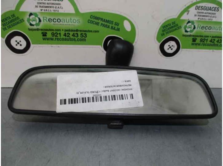 Recambio de espejo interior para hyundai accent iii (mc) 1.5 crdi gls referencia OEM IAM A047396 A047396