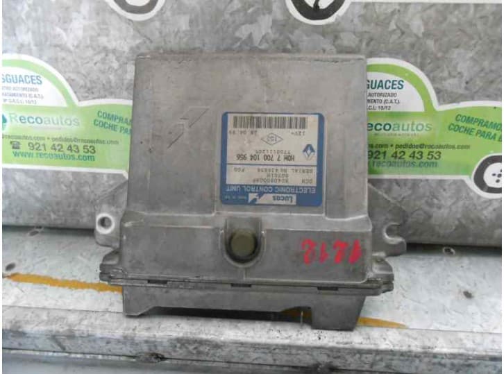 Recambio de centralita motor uce para renault clio ii (bb_, cb_) 1.9 d (b/cb0e, bb0j) referencia OEM IAM 7700104956 R04080009F L