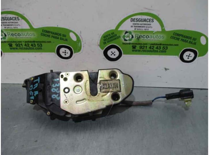 Recambio de cerradura puerta trasera derecha para kia shuma ii (fb) 1.6 referencia OEM IAM 2 PINES 5 PUERTAS