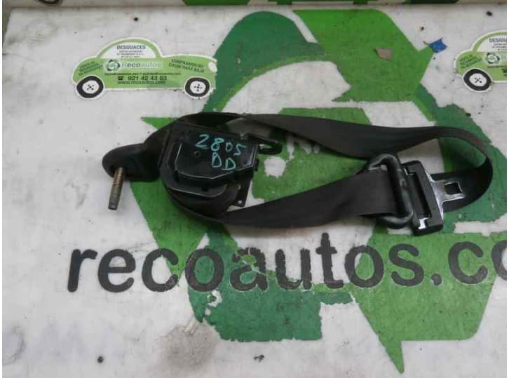 Recambio de cinturon seguridad delantero derecho para chrysler voyager (gs) 2.4 cat referencia OEM IAM 4680192 5 PUERTAS