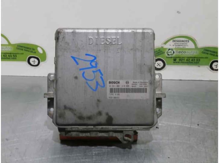 Recambio de centralita motor uce para rover 400 ii hatchback (rt) 420 di referencia OEM IAM MSB100491 0281001418 BOSCH