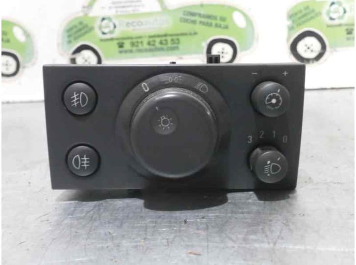 Recambio de mando luces salpicadero para opel meriva a monospace (x03) 1.6 16v (e75) referencia OEM IAM 93394755 18430320